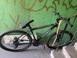 velosipēds Caraiman Sport melnā krāsā